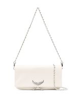 Zadig&Voltaire pochette Rock Swing Your Wings - Blanc