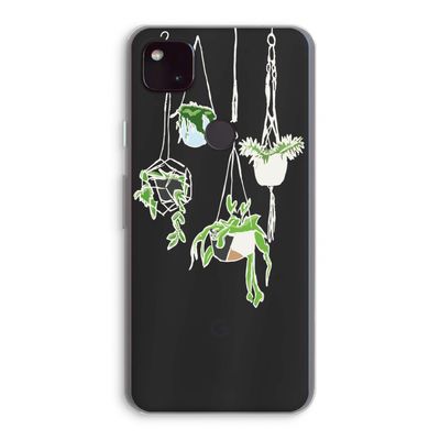Hang In There: Google Pixel 4a 5G Transparant Hoesje