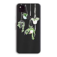 Hang In There: Google Pixel 4a 5G Transparant Hoesje