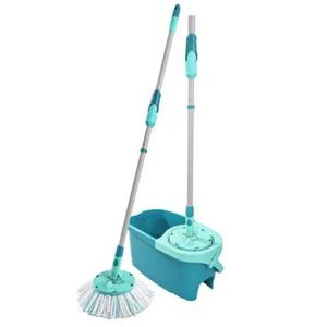 Leifheit Clean Twist Disc Mop dweilsysteem & -emmer Enkel reservoir Blauw