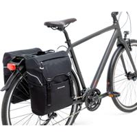 Newlooxs New looxs sports dubbele fietstas zwart/grijs