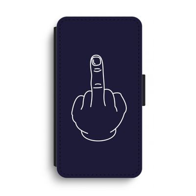 F**k U: iPhone XS Max Flip Hoesje