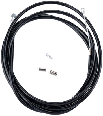 CONTEC Ct brake cable set r/stop steel rear complete