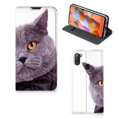 Samsung Galaxy M11 | A11 | Hoesje maken | Kat