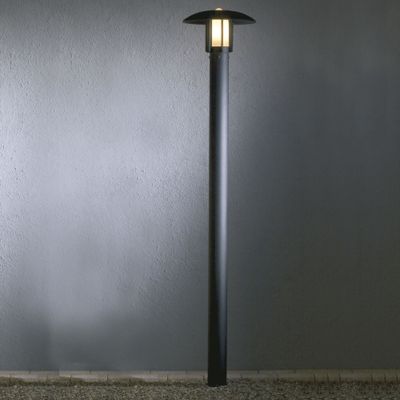 Lantaarnpaal Heimdal Midgard Mat Zwart 200cm hoog E27 fitting 402-752 Konstsmide Made in Europe