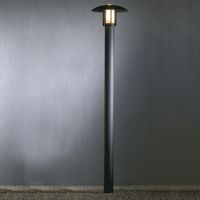 Lantaarnpaal Heimdal Midgard Mat Zwart 200cm hoog E27 fitting 402-752 Konstsmide Made in Europe
