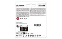 Kingston Technology 128GB microSDXC Canvas Go! Plus Gen4 200MB/s A2 U3 V30 kaart + adapter