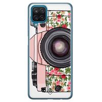 Samsung Galaxy A12 siliconen telefoonhoesje - Hippie camera - thumbnail