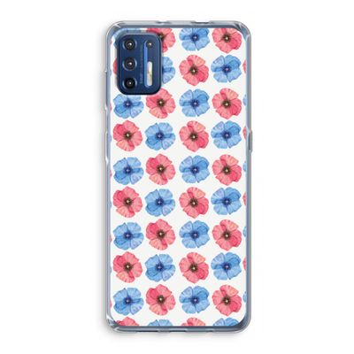 Klaproosjes: Motorola Moto G9 Plus Transparant Hoesje