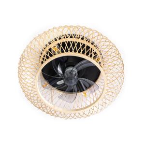ETH Ventilator met lampFan.8 hout - 05-F9816