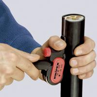 Knipex 16 40 150 Knipex-Werk Buitenmantelsnijder Geschikt voor: Ronde kabel 25 mm (min) Knipex 16 40 150 Knipex-Werk Buitenmantelsnijder Geschikt voor: Ronde kabel 25 mm (min)