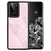 Samsung Galaxy S20 Ultra Gripcase Marble Pink - Origineel Cadeau Vriendin