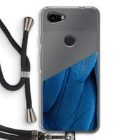Pauw: Pixel 3a Transparant Hoesje met koord