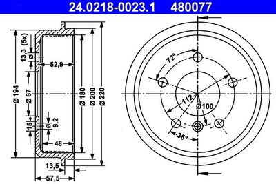 Remtrommel 24021800231