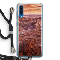 Mars: Samsung Galaxy A50 Transparant Hoesje met koord
