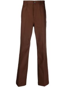 Valentino Garavani pantalon ample à coutures ton sur ton - Marron