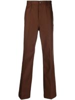 Valentino Garavani pantalon ample à coutures ton sur ton - Marron