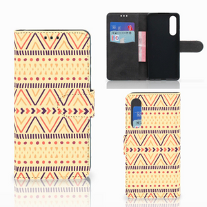 Huawei P30 Telefoon Hoesje Aztec Yellow