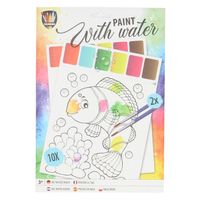 Creative Craft Group Schilderen met Water, 12dlg. - thumbnail