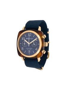 Briston Watches montre Clubmaster Classic 40 mm - Bleu