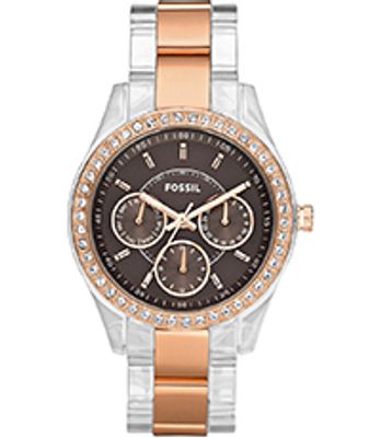 Fossil Bandschakels ES2806 - Staal - (2 stuks)