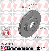 Remschijf COAT Z 370440320
