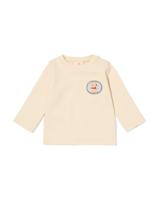 HEMA Baby T-shirt jersey ecru (ecru)