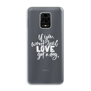 Partner in crime: Xiaomi Redmi Note 9 Pro Transparant Hoesje