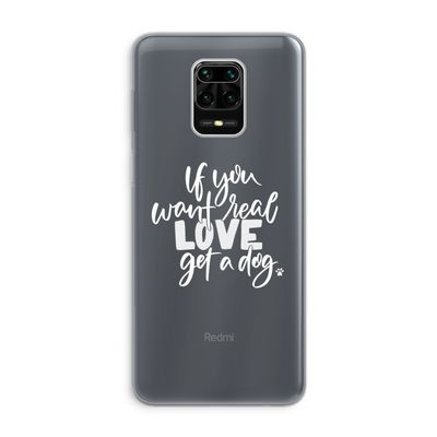 Partner in crime: Xiaomi Redmi Note 9 Pro Transparant Hoesje