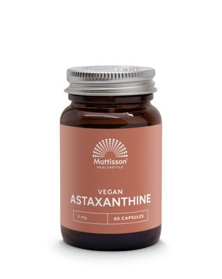 Vegan astaxanthine 4mg 60 Vegetarische capsules