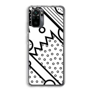 Pop Art #4: Xiaomi Redmi Note 10 Pro Transparant Hoesje