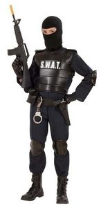 S.W.A.T. kostuum officier kind