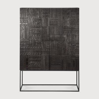 Ethnicraft Opbergkast 'Tabwa' Gevernist Teakhout, 180 x 126cm