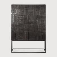 Ethnicraft Opbergkast 'Tabwa' Gevernist Teakhout, 180 x 126cm