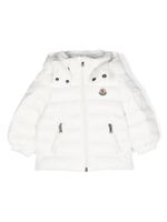 Moncler Enfant doudoune à logo appliqué - Blanc - thumbnail