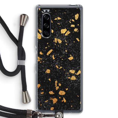 Terrazzo N°7: Sony Xperia 5 Transparant Hoesje met koord