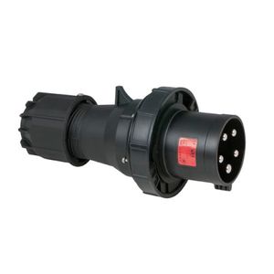 Showtec 5-polige CEE male connector 125A - IP67 (zwart)