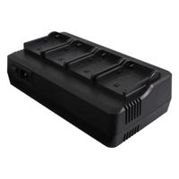 Professionele oplader voor 4 accu's Sony NP-FM50, NP-FM55H, NP-QM71, NP-QM91