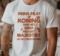 Prins pils T-shirt voor Koningsdag
