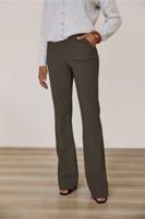 Studio Anneloes Flair Long Bonded Trousers 94812 Flared 7400 New Army