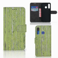 Huawei P30 Lite (2020) Book Style Case Green Wood