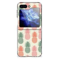 Samsung Galaxy Z Flip 6 | Siliconen Case | Ananas