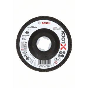 Bosch Accessories 2608619197 Bosch Lamellenschuurschijf Diameter 115 mm Boordiameter 22.23 mm 1 stuk(s)