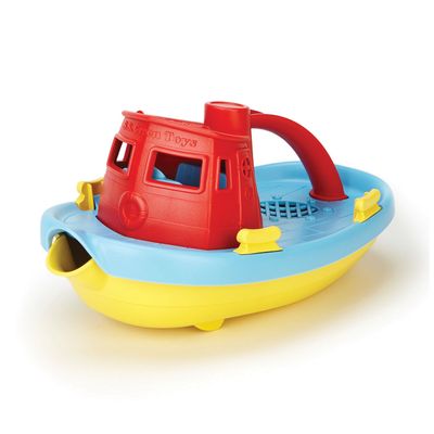 Green Toys sleepboot rood/blauw