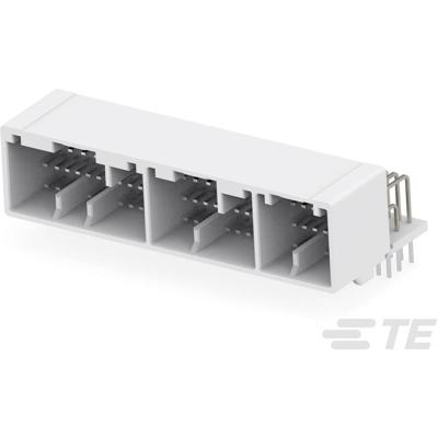 TE Connectivity 353830-5 Male header, inbouw (standaard) Inhoud: 1 stuk(s) Tube
