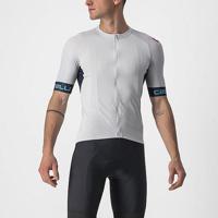 Castelli Entrata VI korte mouw fietsshirt zilvergrijs heren