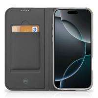 iPhone 16 Pro Max Smart Cover Gouden Bloemen