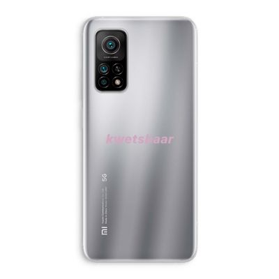 kwetsbaar: Xiaomi Mi 10T 5G Transparant Hoesje