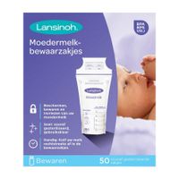 Lansinoh Bewaarzakjes Moedermelk 50 Zakjes