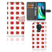 Motorola Moto G9 Play | E7 Plus | Book Cover | Paprika Red Motorola Moto G9 Play | E7 Plus | Book Cover | Paprika Red